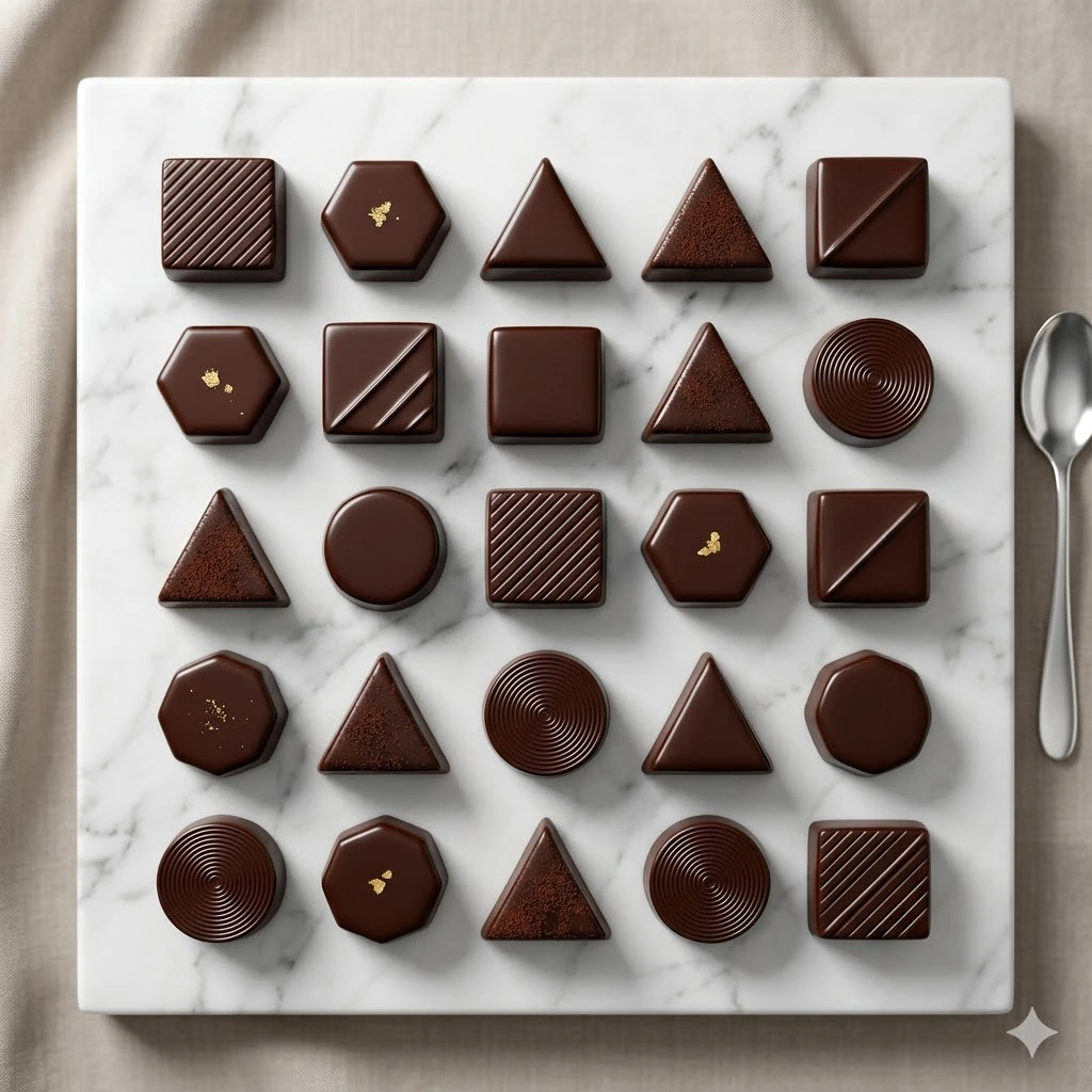 Coffrets de chocolats haut de gamme