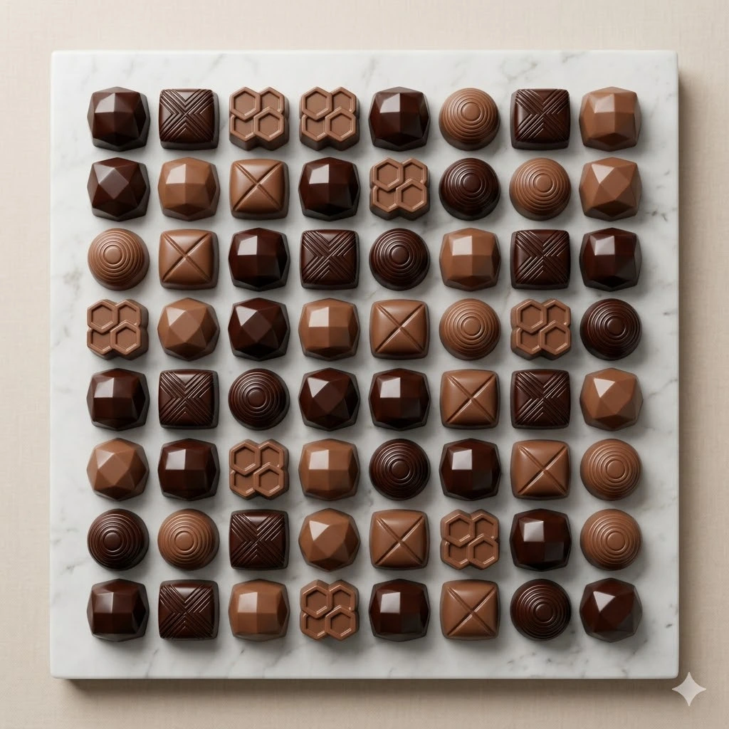 Coffret Luxe Noir Et Lait