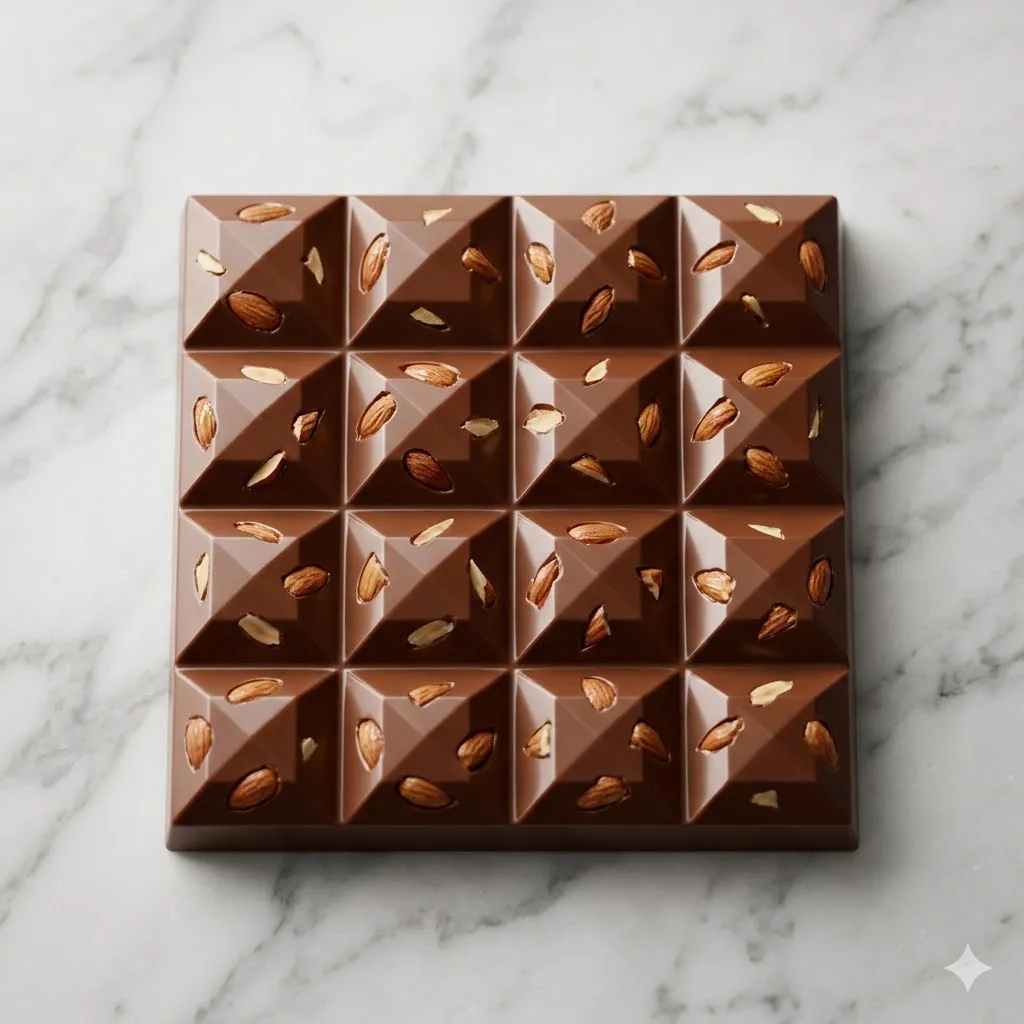 Tablette Noir Amandes