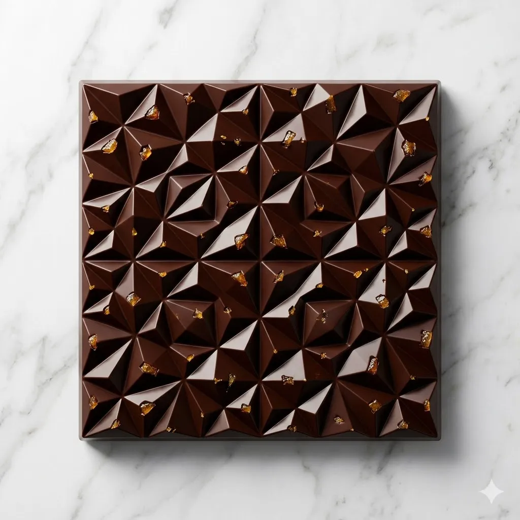 Tablette Noir Orange Confite